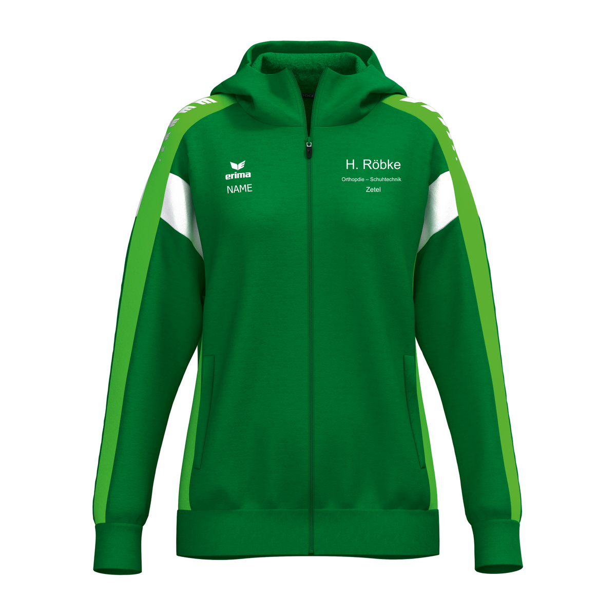 BV Spohle Kapuzen-Trainingsjacke Damen Grün