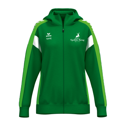 BV Spohle Kapuzen-Trainingsjacke Damen Grün