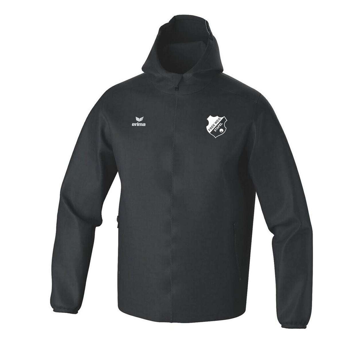 BV Stapel Allwetterjacke Kinder Schwarz