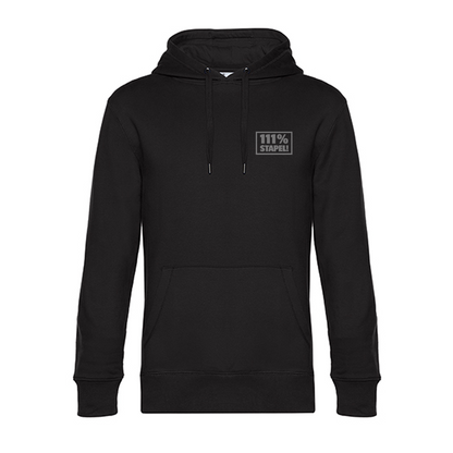 BV Stapel "Hoodie 111%" Herren schwarz