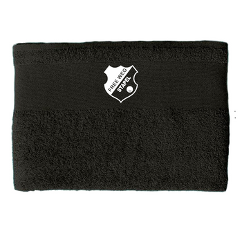 BV Stapel Fan Duschtuch Schwarz