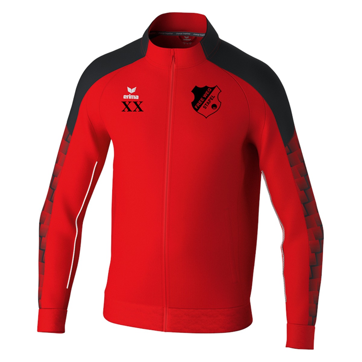 BV Stapel Trainingstop Kinder Rot