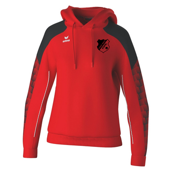 BV Stapel Kapuzensweat Damen Rot