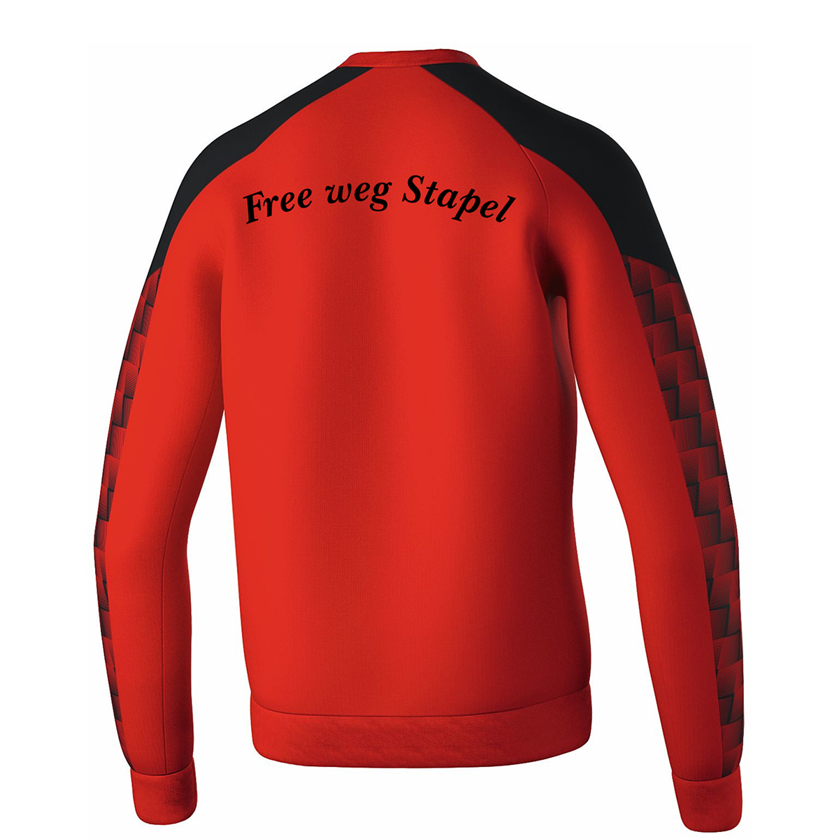 BV Stapel Sweatshirt Unisex Rot