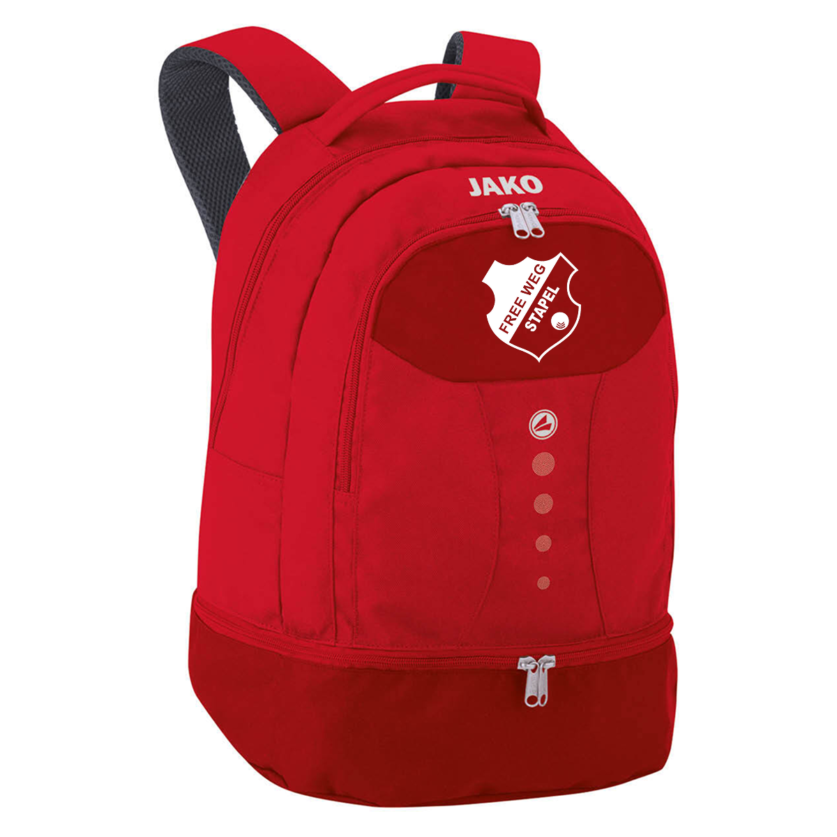 BV Stapel Fan Rucksack Unisex Rot