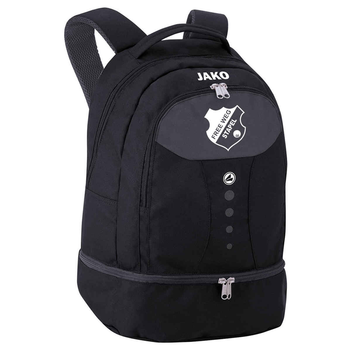 BV Stapel Fan Rucksack Unisex Schwarz