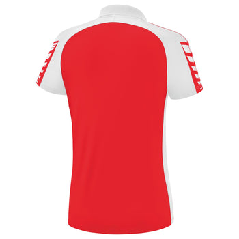 ERIMA Six Wings Poloshirt Damen (rot/weiß)