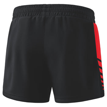 ERIMA Six Wings Worker Shorts Damen (schwarz/rot)