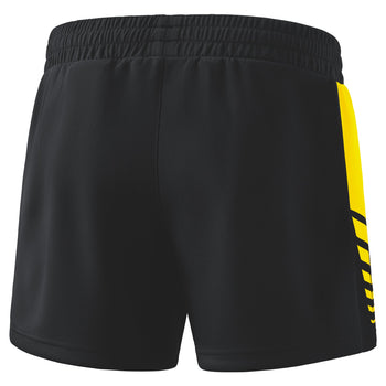 ERIMA Six Wings Worker Shorts Damen (schwarz/gelb)