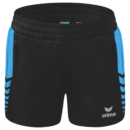 ERIMA Six Wings Worker Shorts Damen (schwarz/curacao)