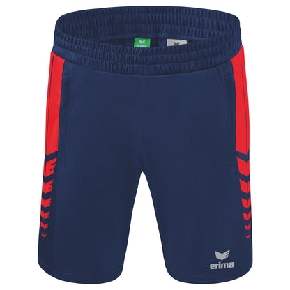 ERIMA Six Wings Worker Shorts Kind (new navy/rot)