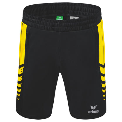 ERIMA Six Wings Worker Shorts (schwarz/gelb)