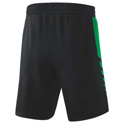 ERIMA Six Wings Worker Shorts (schwarz/smaragd)