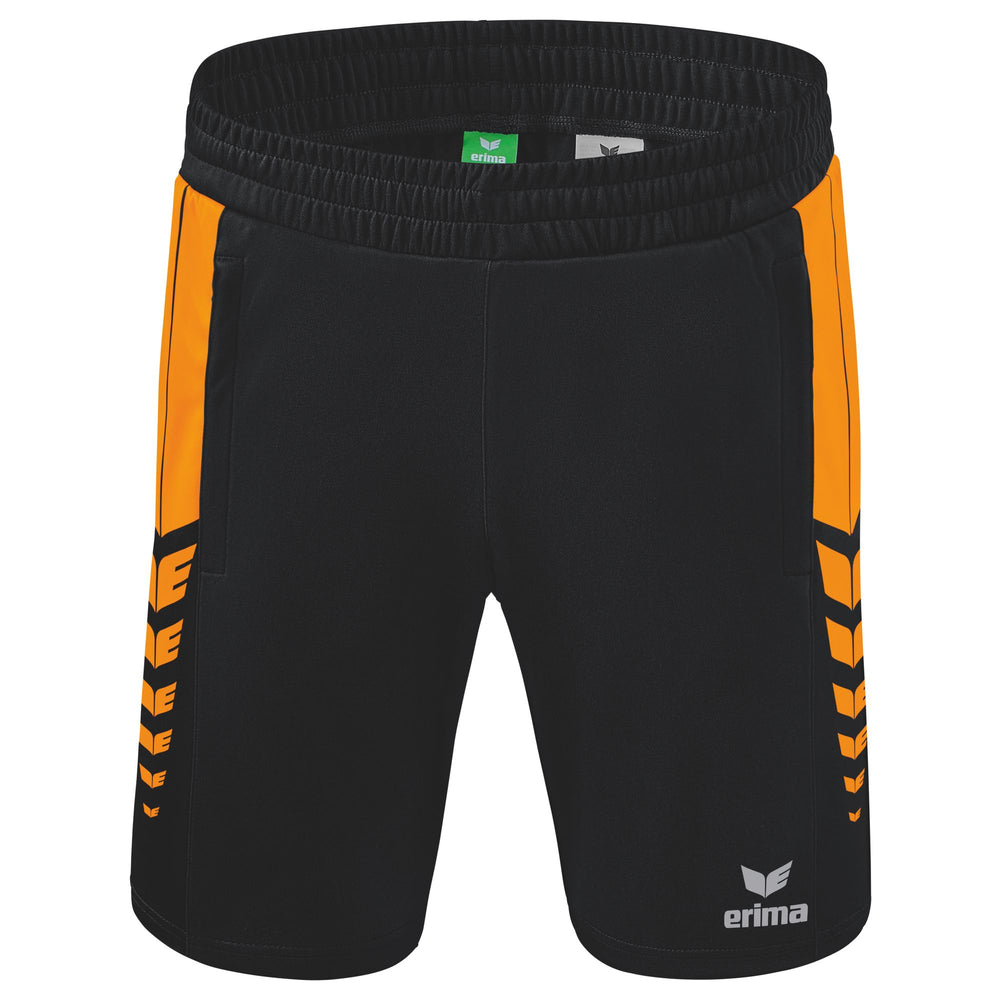 ERIMA Six Wings Worker Shorts (schwarz/new orange)