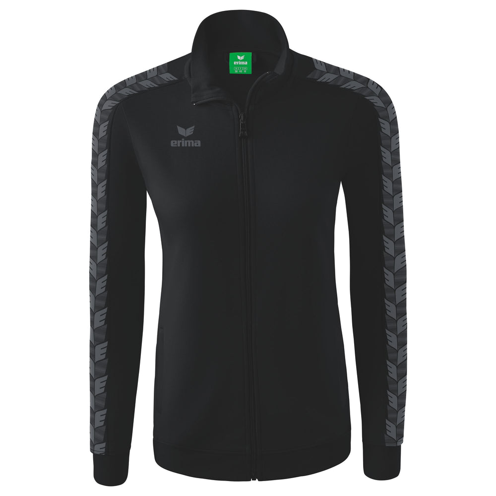 ERIMA Essential Team Tracktop Jacke Damen (schwarz/slate grey)