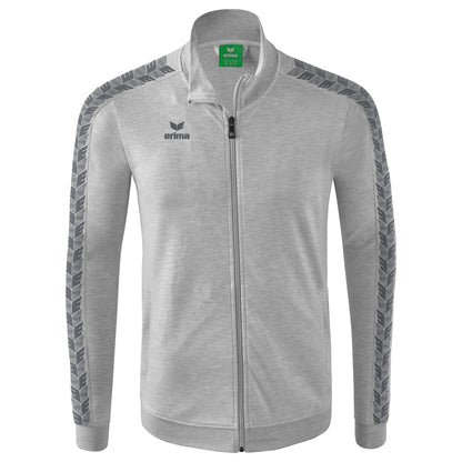 ERIMA Essential Team Tracktop Jacke (hellgrau melange/slate grey)