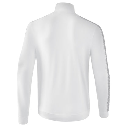 ERIMA Essential Team Tracktop Jacke (weiß/monument grey)