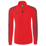 ERIMA Essential Team Tracktop Jacke Damen (rot/slate grey)