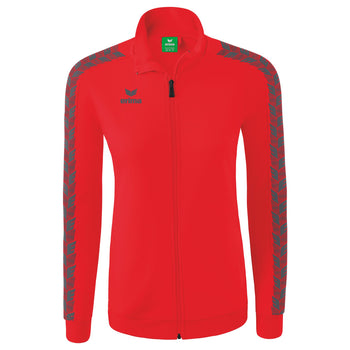 ERIMA Essential Team Tracktop Jacke Damen (rot/slate grey)