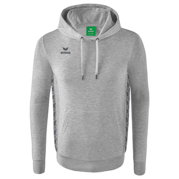ERIMA Essential Team Kapuzensweat (hellgrau melange/slate grey)