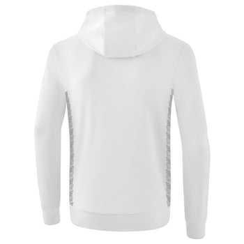 ERIMA Essential Team Kapuzensweat (weiß/monument grey)