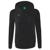 ERIMA Essential Team Kapuzensweat Damen (schwarz/slate grey)