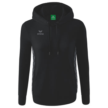 ERIMA Essential Team Kapuzensweat Damen (schwarz/slate grey)