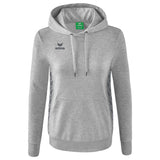 ERIMA Essential Team Kapuzensweat Damen (hellgrau melange/slate grey)