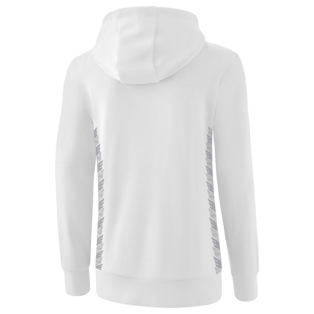 ERIMA Essential Team Kapuzensweat Damen (weiß/monument grey)