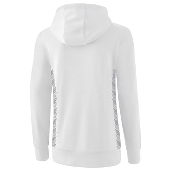 ERIMA Essential Team Kapuzensweat Damen (weiß/monument grey)