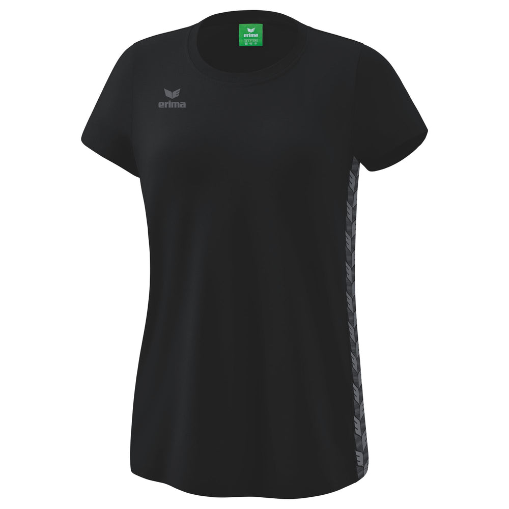ERIMA Essential Team T-Shirt Damen (schwarz/slate grey)