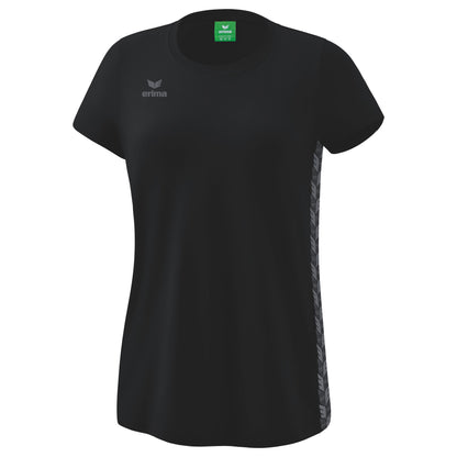 ERIMA Essential Team T-Shirt Damen (schwarz/slate grey)