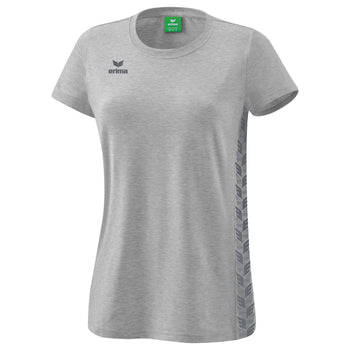 ERIMA Essential Team T-Shirt Damen (hellgrau melange/slate grey)