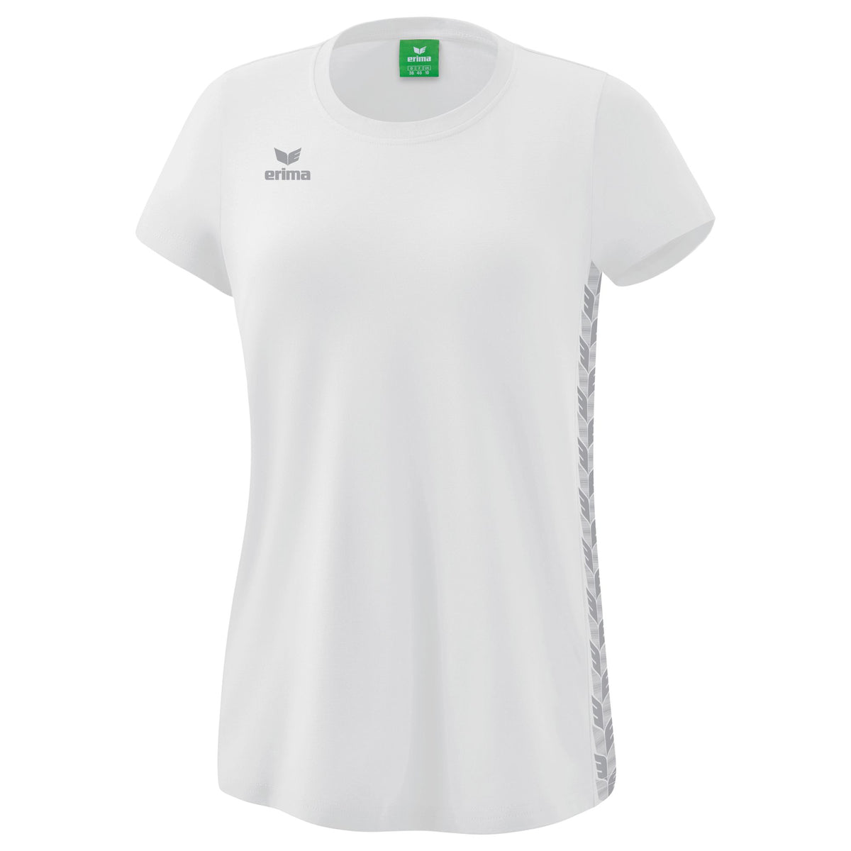 ERIMA Essential Team T-Shirt Damen (weiß/monument grey)