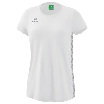 ERIMA Essential Team T-Shirt Damen (weiß/monument grey)