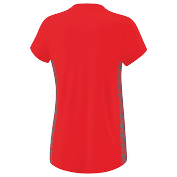 ERIMA Essential Team T-Shirt Damen (rot/slate grey)