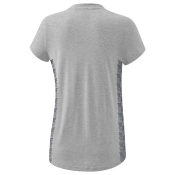 ERIMA Essential Team T-Shirt Damen (hellgrau melange/slate grey)