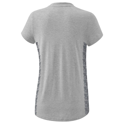 ERIMA Essential Team T-Shirt Damen (hellgrau melange/slate grey)