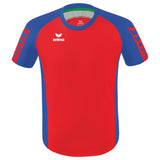 ERIMA Six Wings Trikot (rot/new royal)