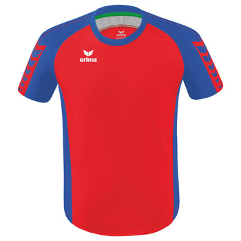 ERIMA Six Wings Trikot (rot/new royal)