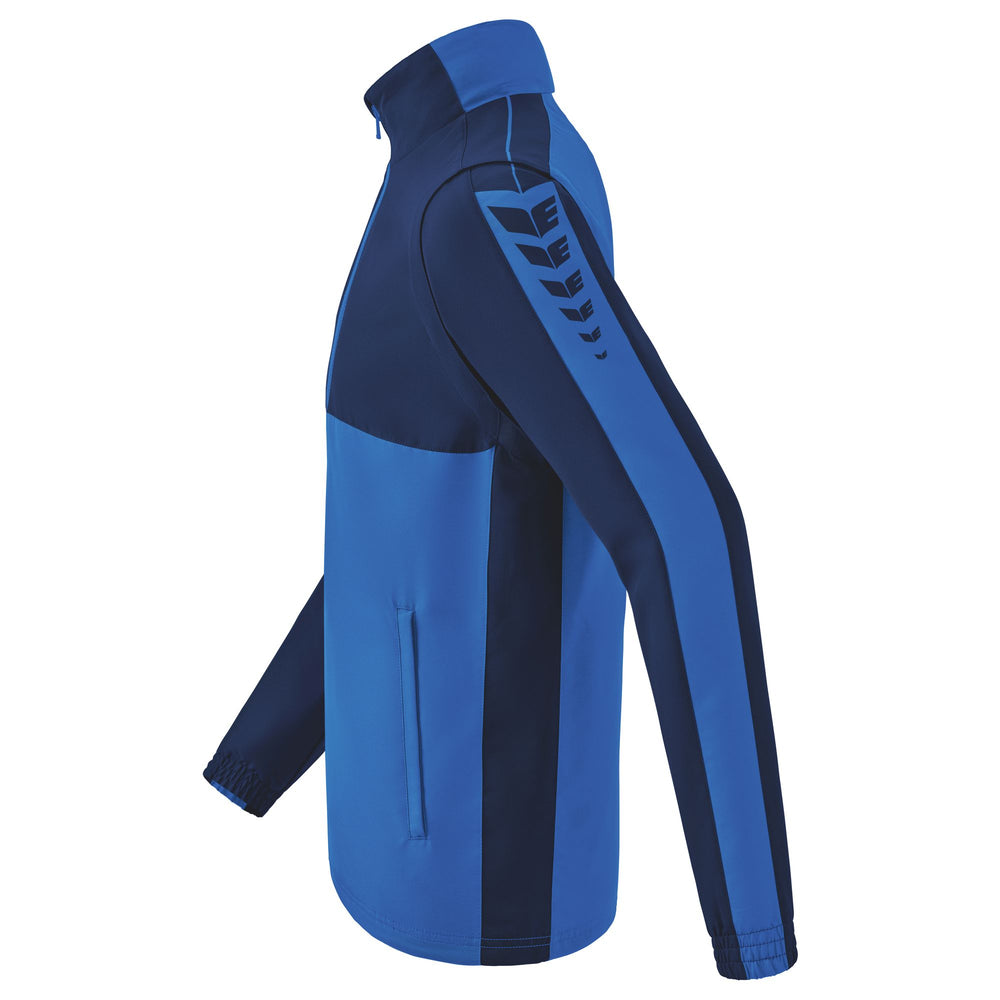 ERIMA Six Wings Jacke mit abnehmbaren Ärmeln (new royal/new navy)