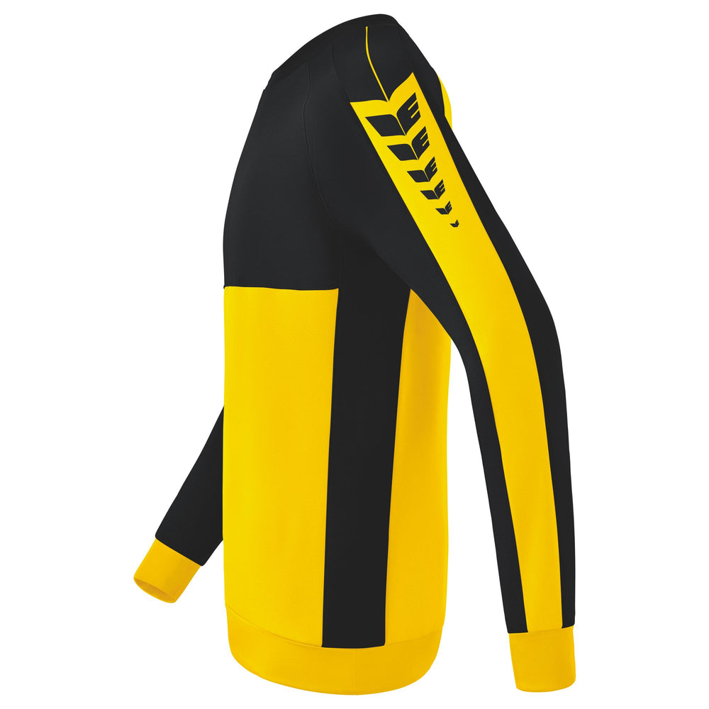 ERIMA Six Wings Sweatshirt (gelb/schwarz)