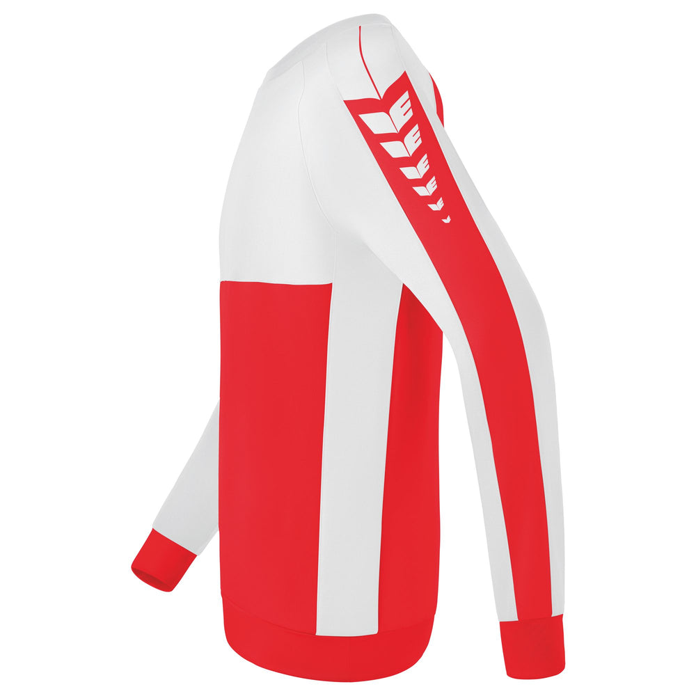 ERIMA Six Wings Sweatshirt (rot/weiß)