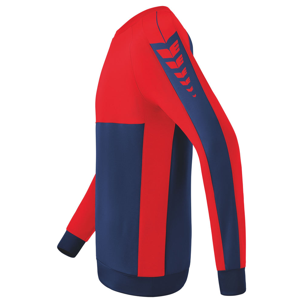 ERIMA Six Wings Sweatshirt (new navy/rot)