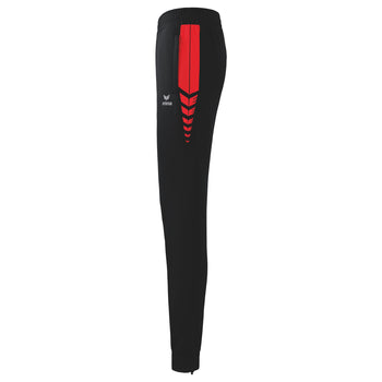 ERIMA Six Wings Worker Hose Damen (schwarz/rot)