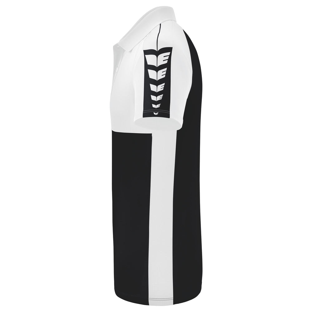 ERIMA Six Wings Poloshirt (schwarz/weiß)