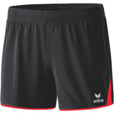 ERIMA CLASSIC 5-C Shorts Damen (schwarz/rot)