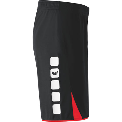 ERIMA CLASSIC 5-C Shorts (schwarz/rot)