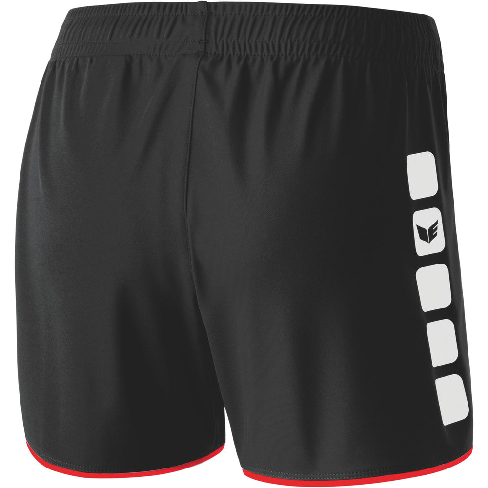 ERIMA CLASSIC 5-C Shorts Damen (schwarz/rot)