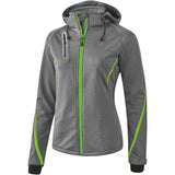 ERIMA Softshelljacke Function Damen (grau melange/green gecko)